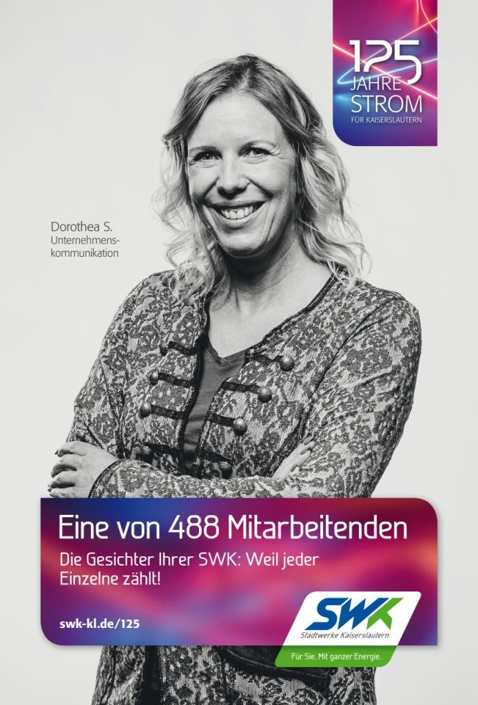Eine/Einer von 488 Mitarbeitenden - Kampagne 2 - Dorothea S.