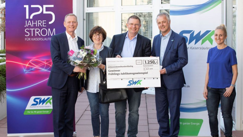 Preisverleihung an die Gewinner des Gewinnspiels im 1. Quartal 2019