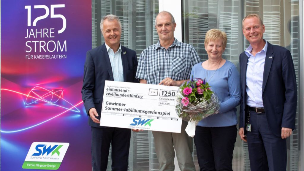 Preisverleihung an die Gewinner des Gewinnspiels im 2. Quartal 2019