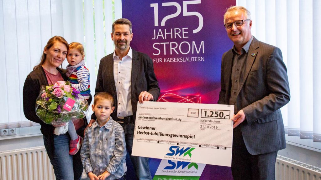 Preisverleihung an die Gewinner des Gewinnspiels im 3. Quartal 2019