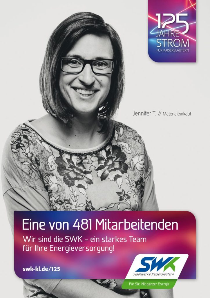 Eine/Einer von 481 Mitarbeitenden - Kampagne 1 - Jennifer T.