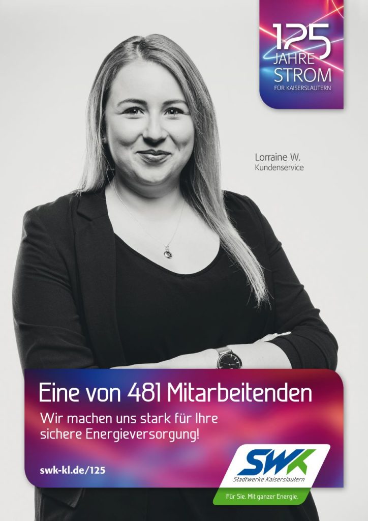 Eine/Einer von 481 Mitarbeitenden - Kampagne 1 - Lorraine W.