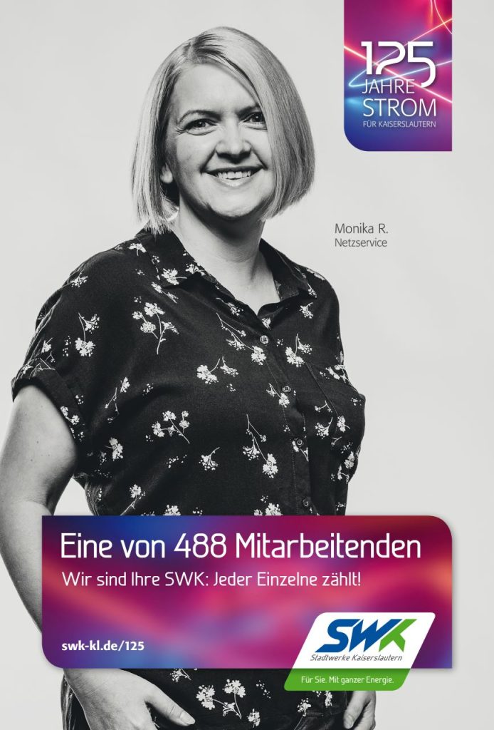 Eine/Einer von 488 Mitarbeitenden - Kampagne 2 - Monika R.