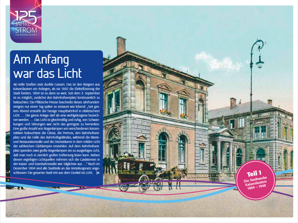 Thumbnail des Belegers 1 - Kutsche vor Gebäude - Am Anfang war das Licht