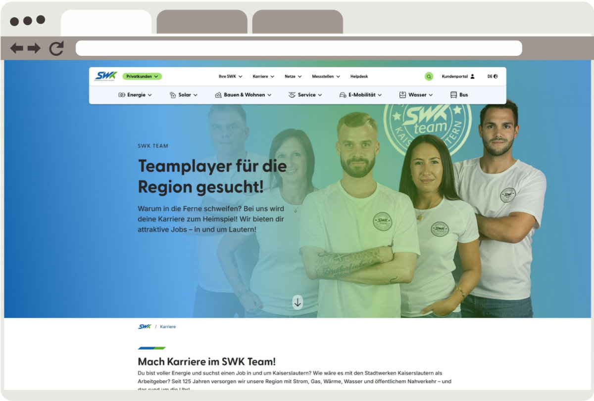 Willkommen auf der neuen SWK-Website!